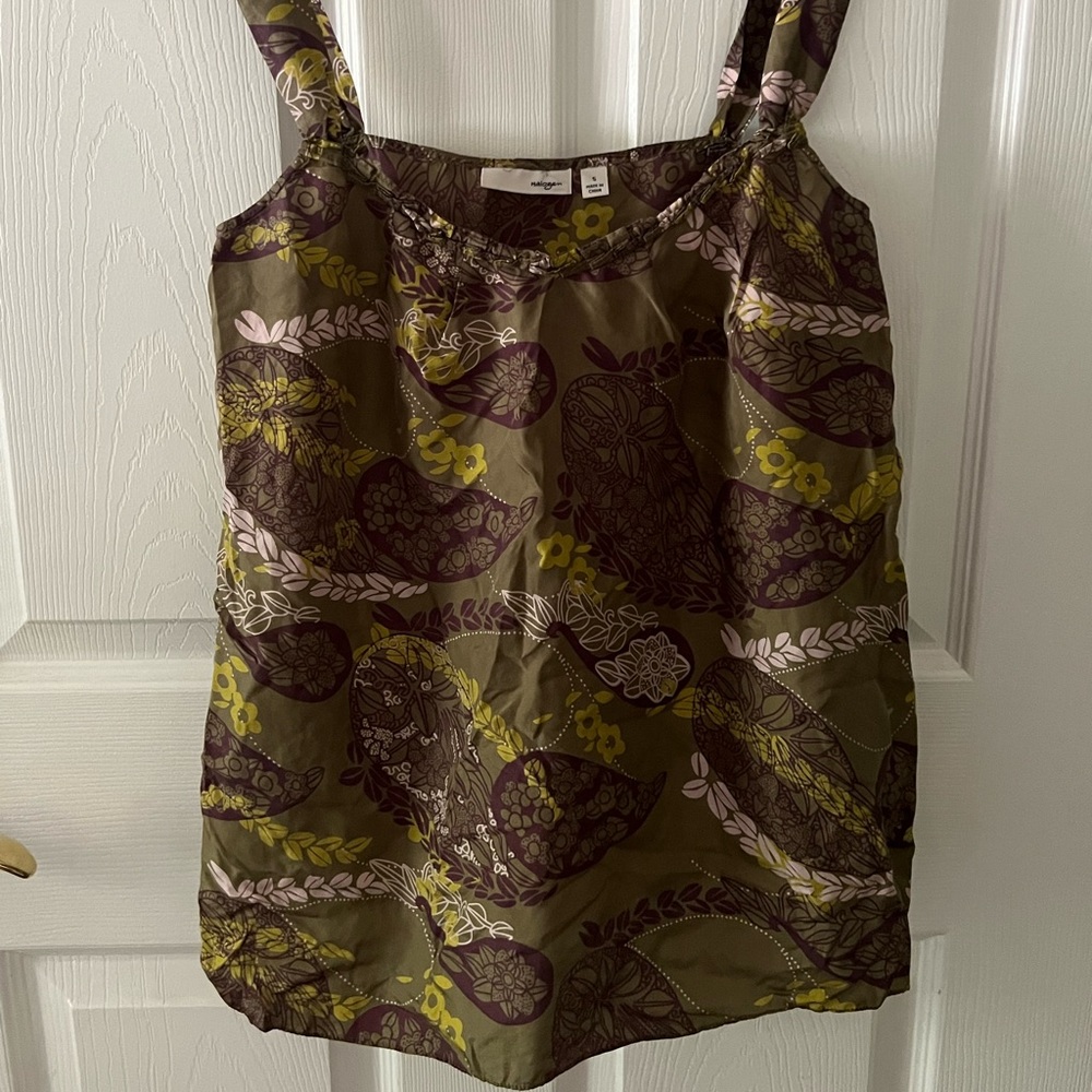 Beautiful Boho Tank, Halogen Brand, Great Condition, Size Small